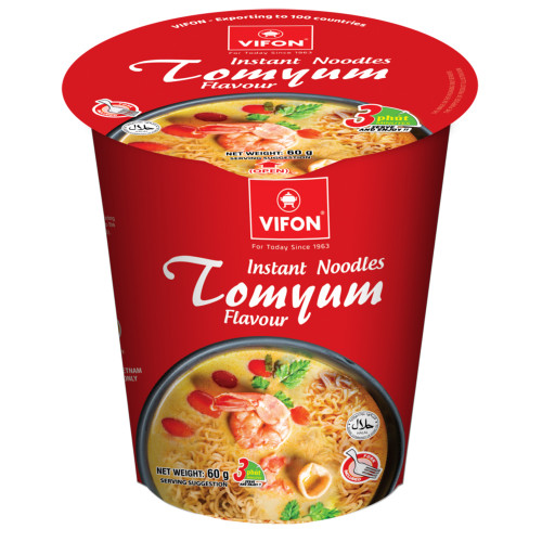 Лапша б/п со вкусом Том Ям (стакан) Вьетнам, 60 г