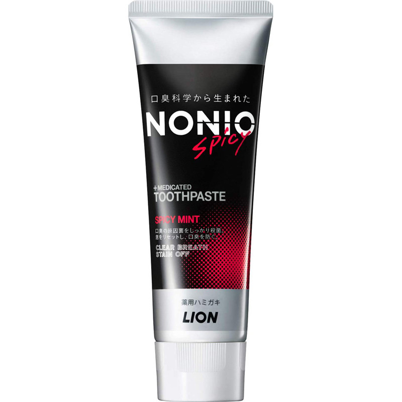 Профилактическая зубная паста "Аромат пряностей и мяты" Nonio Lion, Япония, 130 г