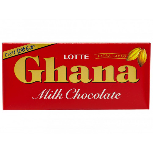 Шоколад Ghana молочный, 50 г