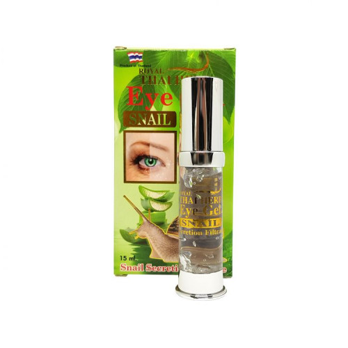 Гель для кожи вокруг глаз с экстрактом улитки Royal Thai Herb Eye Gel Snail, 25 мл.