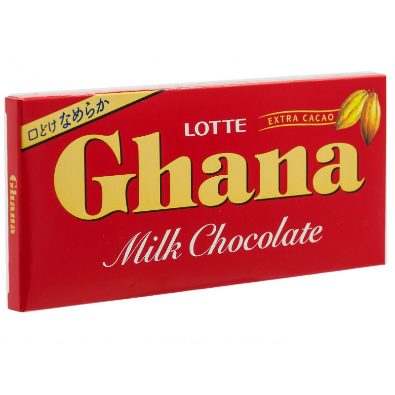 Шоколад Ghana молочный, 50 г