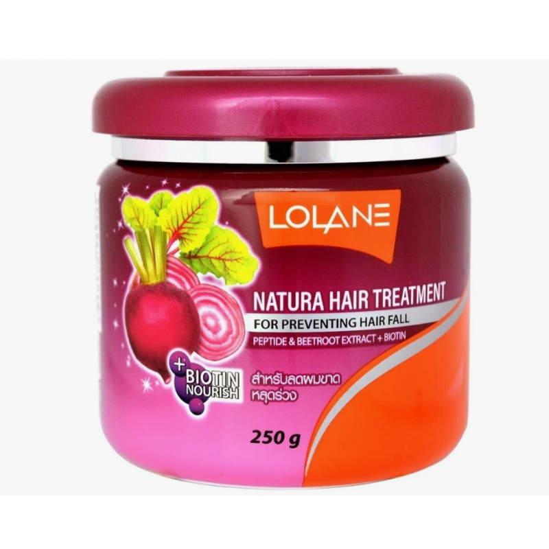 Маска для поврежденных и выпадающих волос с экстрактом свеклы Lolane, 250 г