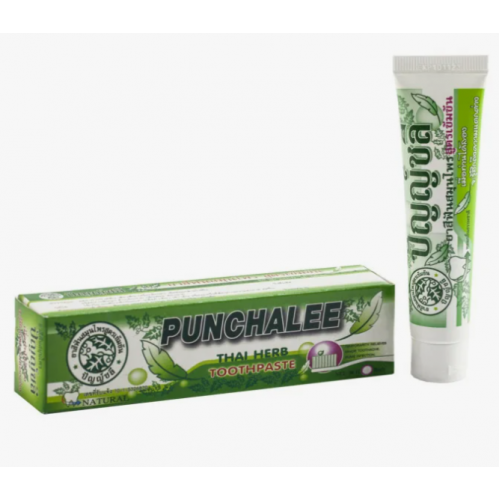 Знаменитая тайская зубная паста с травами PUNCHALEE, 35 г