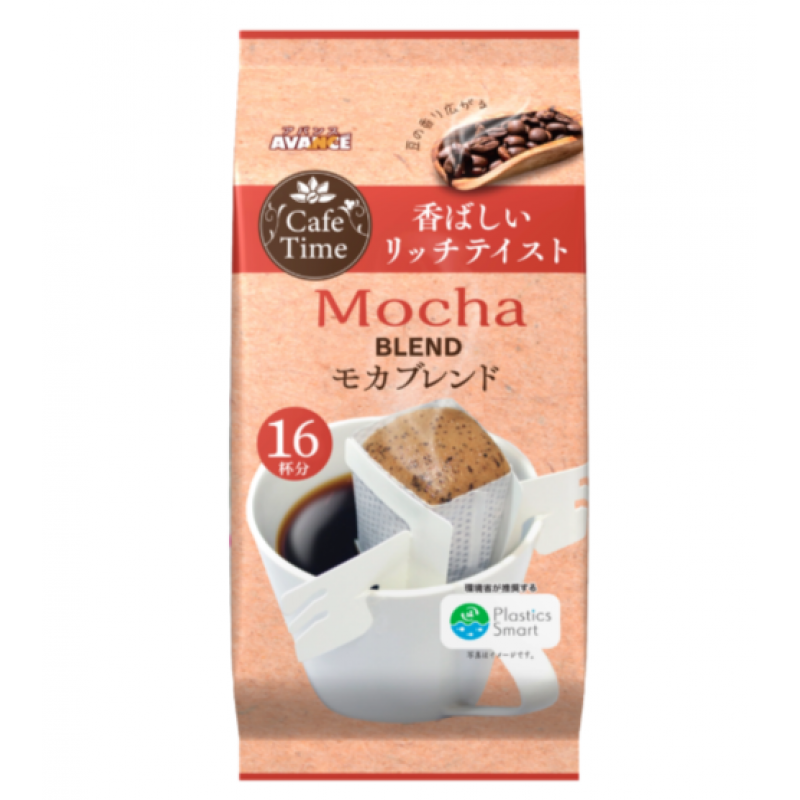 Кофе молотый в дрип пакетах Mocha Blend Avance, Япония, 16 шт