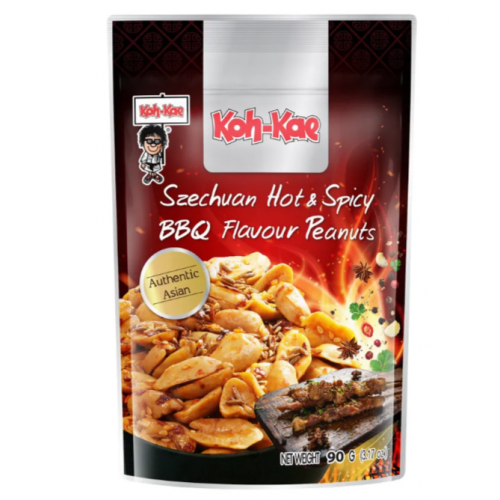 Острый арахис со вкусом «Барбекю по-сычуаньски» Koh-Kae, 90 г