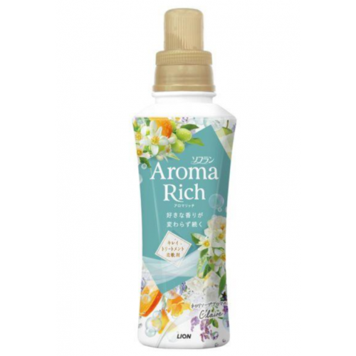 Кондиционер для белья "Клэр" с натуральными маслами Aroma Rich, 480 мл