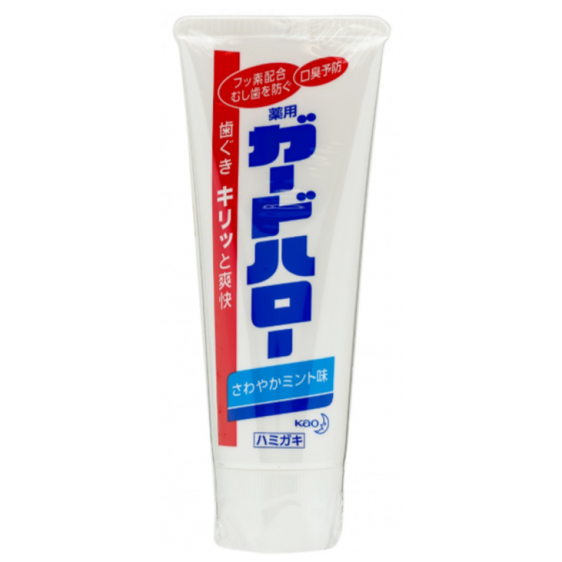 Зубная паста защитного действия Мятный вкус "Hello Guard Medicinal" КAO, 165 г