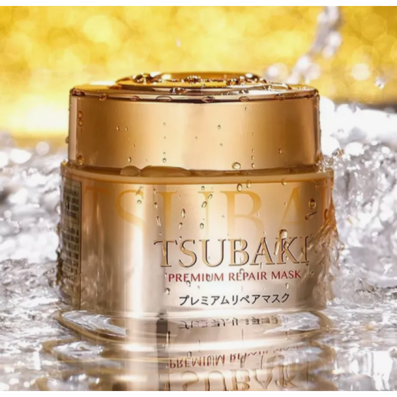 Премиальная восстанавливающая маска для волос Shiseido Tsubaki Япония, 180 г