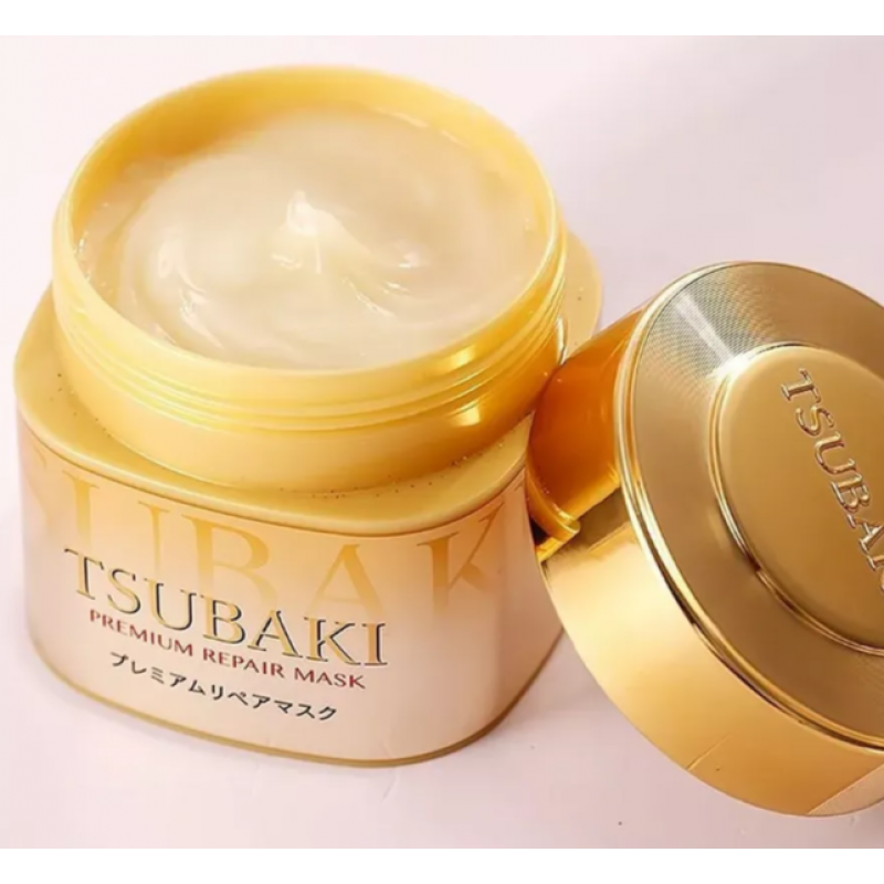Премиальная восстанавливающая маска для волос Shiseido Tsubaki Япония, 180 г