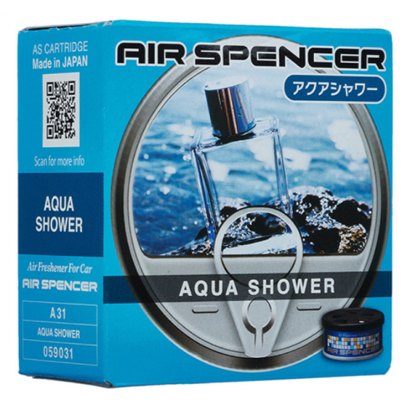 Ароматизатор меловой Аква AQUA SHOWER А31 Air Spencer Eikosha, Япония