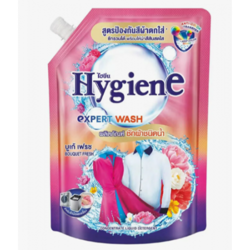 Гель для стирки цветных и белых вещей "Свежий букет" HYGIENE, 1300 мл