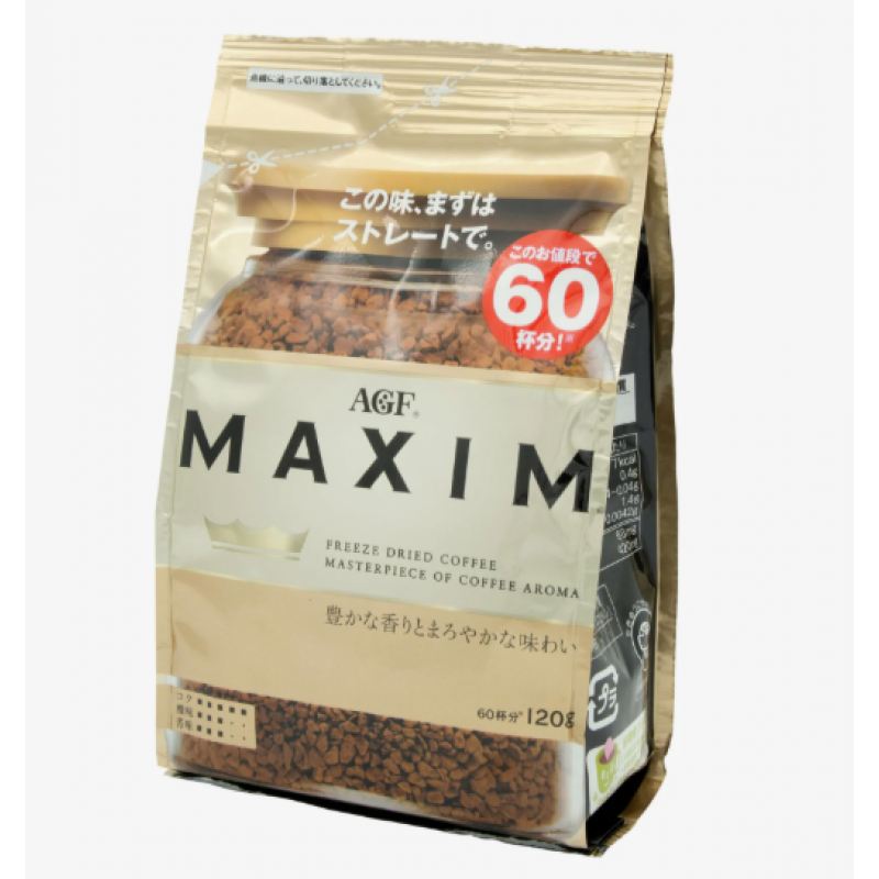 Кофе растворимый Maxim Gold Blend AGF м/уп, 120 г