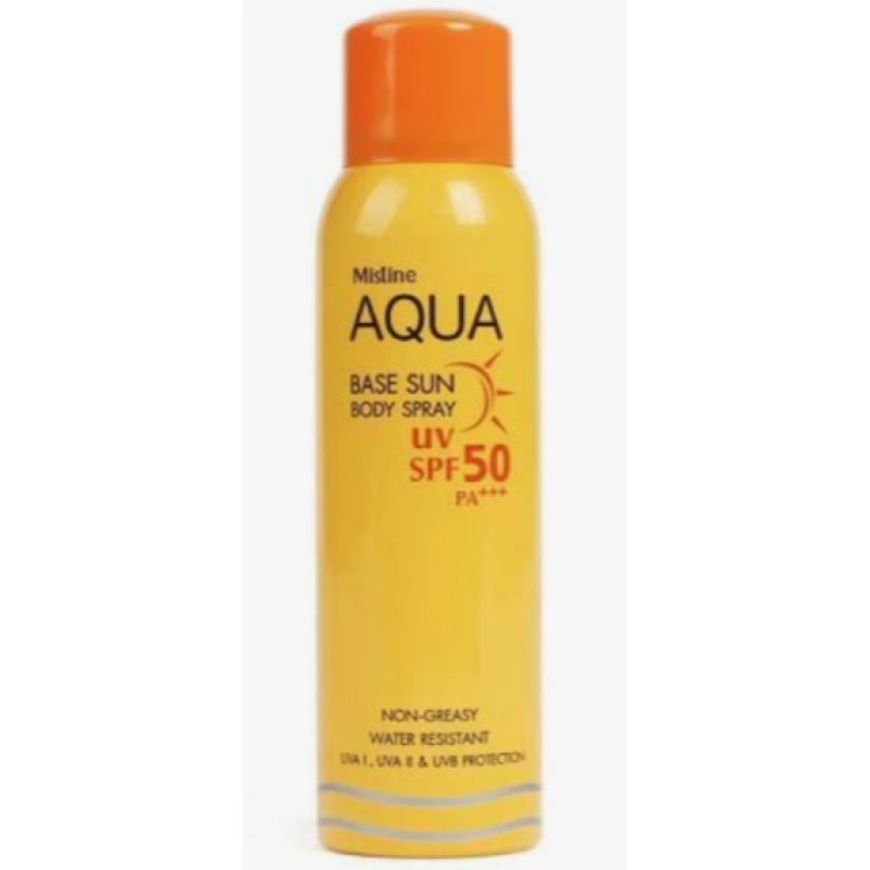 Солнцезащитный спрей на водной основе, водостойкий SPF 50 PA+++ "Mistine" Таиланд, 100 мл