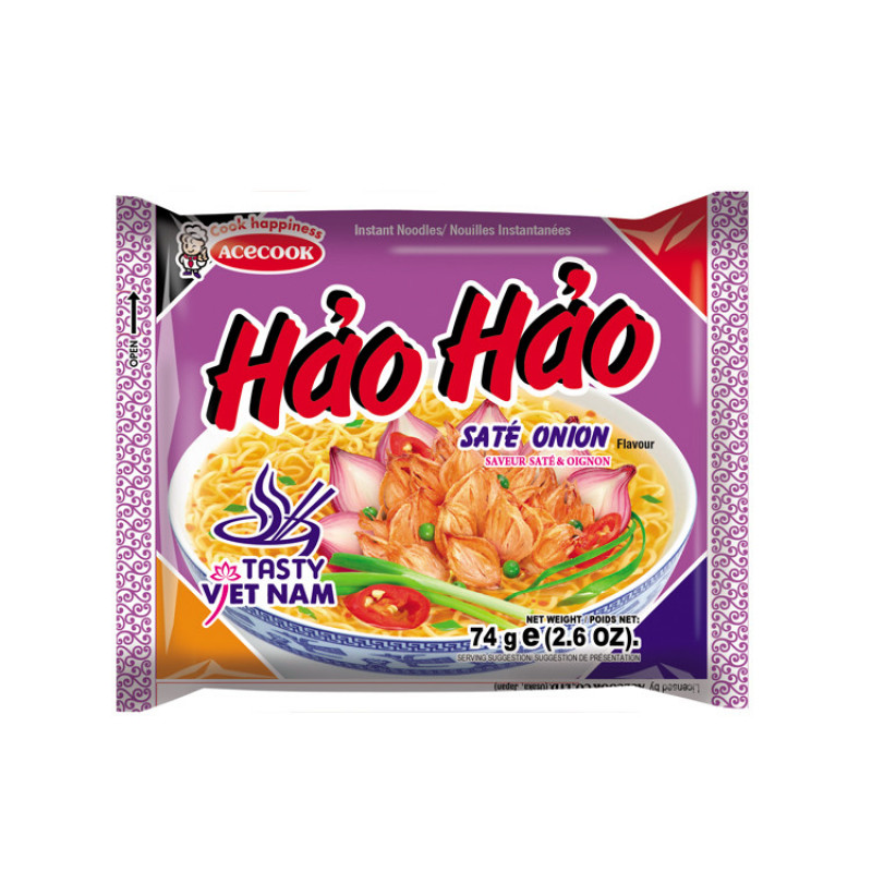 Лапша быстрого приготовления со вкусом жаренного лука HAO HAO, Вьетнам