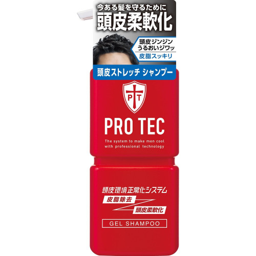 Мужской увлажняющий шампунь-гель от перхоти "Pro Tec" с легким охлаждающим эффектом, Lion, 300 гр.