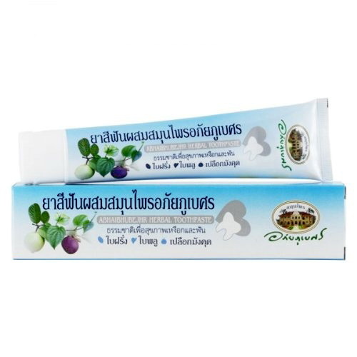 Натуральная зубная паста Abhaibhubejhr Herbal Toothpaste, 70 гр.