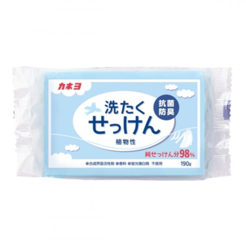 Хозяйственное мыло "Laundry Soap" для стойких загрязнений с антибактериальным и дезодорирующим эффектом, 190 г