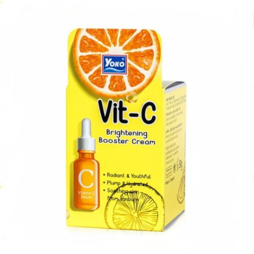 Крем-бустер для лица с витамином С, YOKO, 50 гр