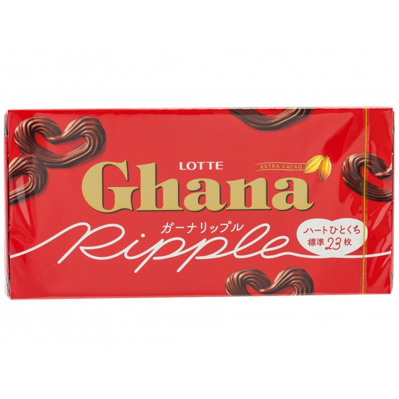 Шоколад Ghana Ripple молочный, 58 гр
