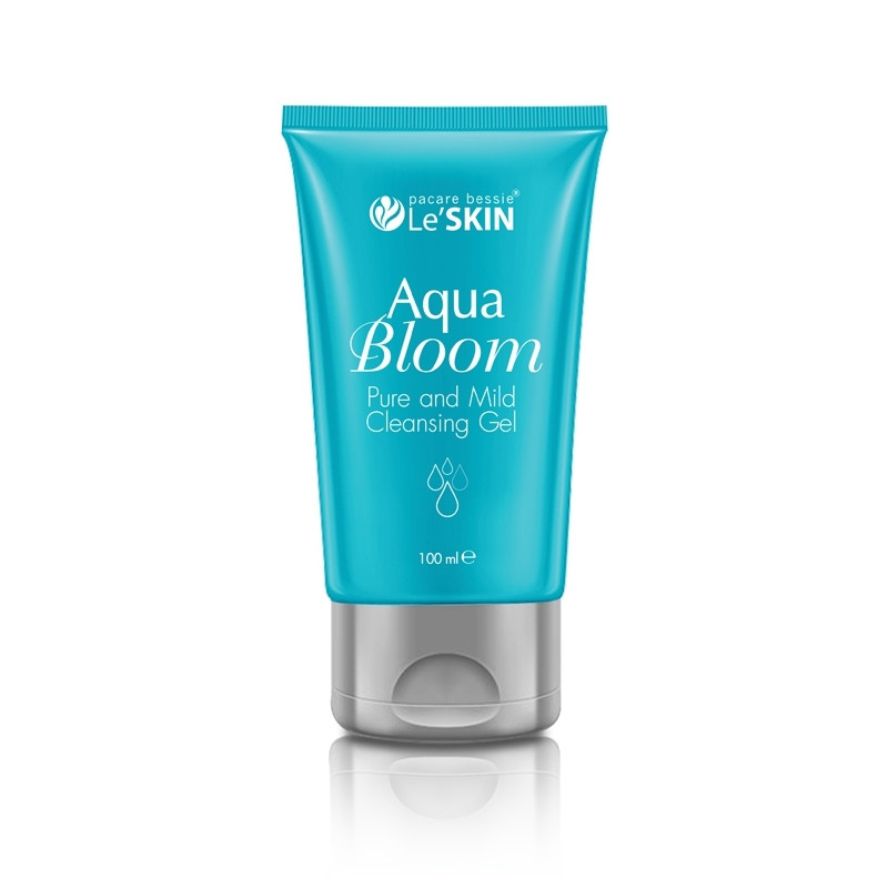 Нежный гель для умывания Aqua Bloom Le'SKIN, 100 мл