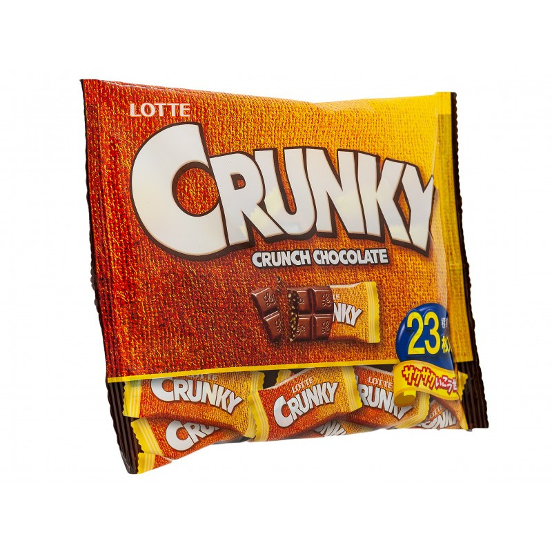 Шоколад Crunky хрустящий семейная пачка, 81 г