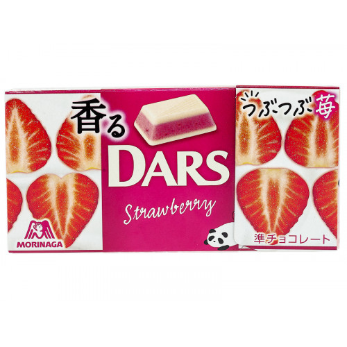 Шоколад DARS белый "Ароматная клубника", 46 г