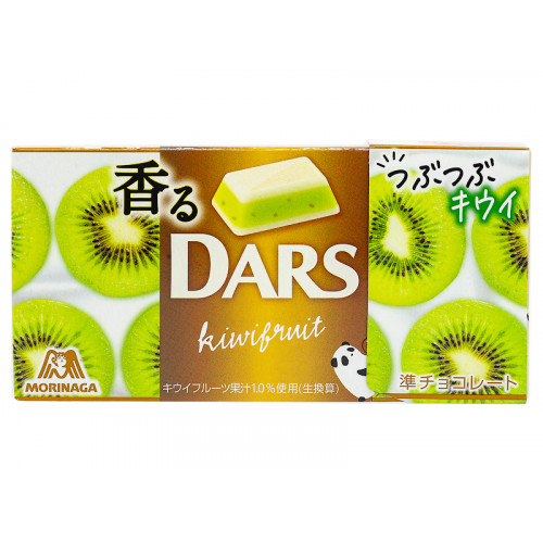 Шоколад DARS белый "Ароматный киви", 46 г