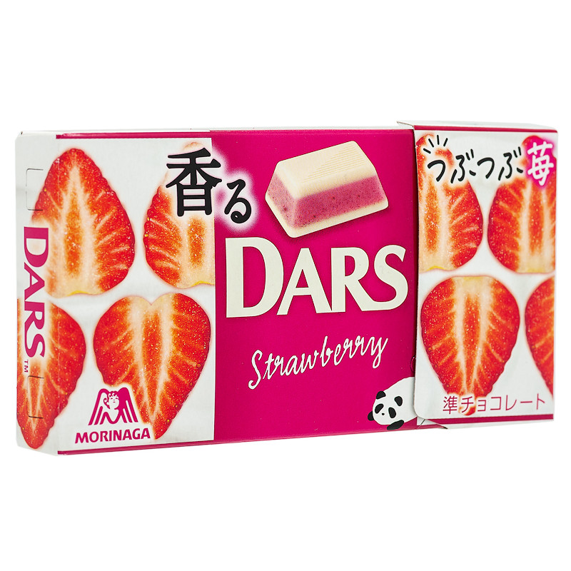 Шоколад DARS белый "Ароматная клубника", 46 г