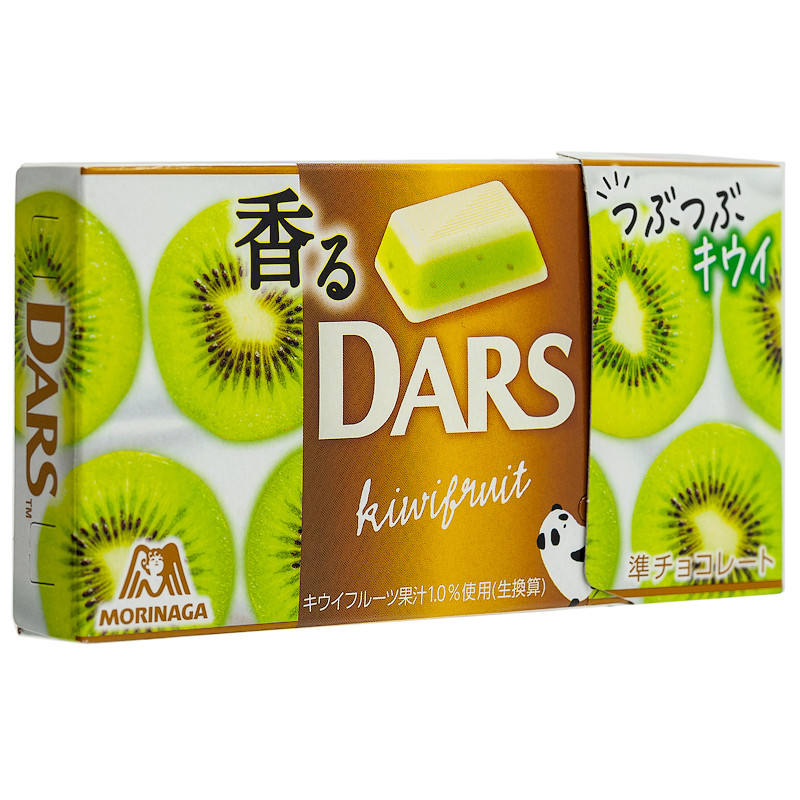 Шоколад DARS белый "Ароматный киви", 46 г