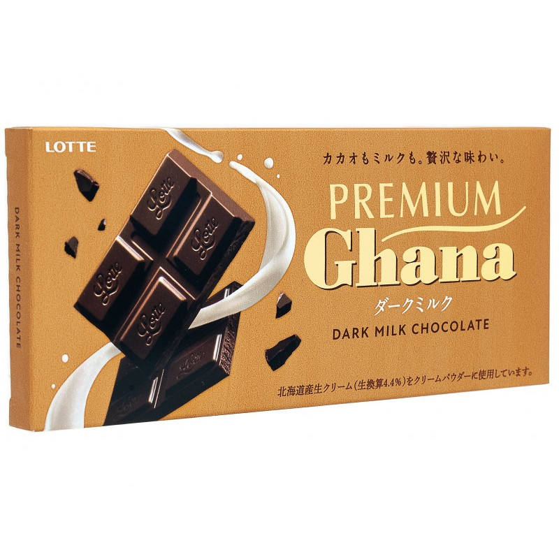 Шоколад Ghana Premium тёмный молочный, 70 г