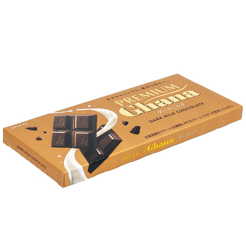 Шоколад Ghana Premium тёмный молочный, 70 г