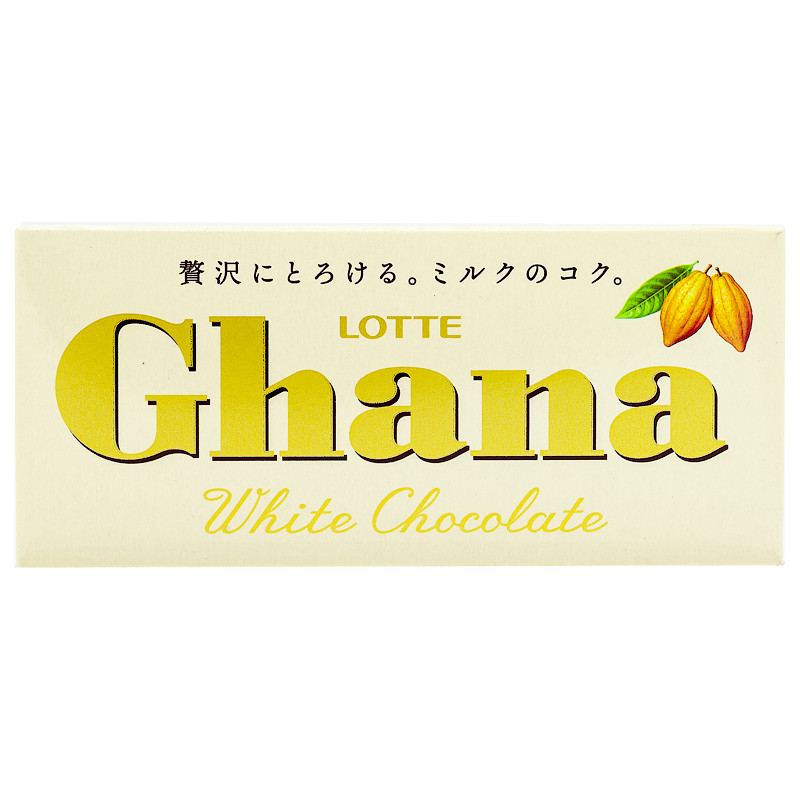 Шоколад Ghana белый, 45 г