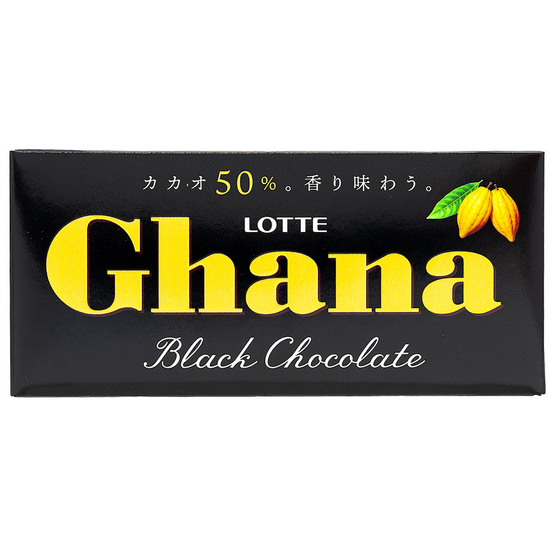 Шоколад Ghana темный, 50 г