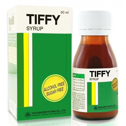 Сироп от гриппа и простуды Tiffy Dey, 60 мл.