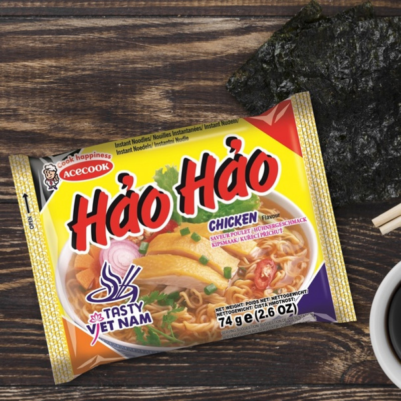Лапша быстрого приготовления со вкусом курицы HAO HAO, Вьетнам