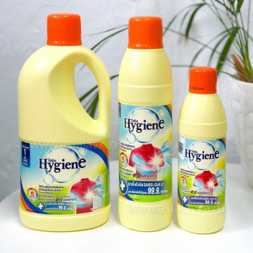 Пятновыводитель для цветных и белых вещей «Цветочный» HYGIENE Таиланд, 1 л