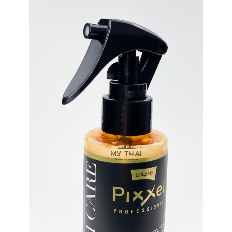 Термозащитная несмываемая профессиональная сыворотка спрей для волос, Lоlane Pixxel, 200 мл.