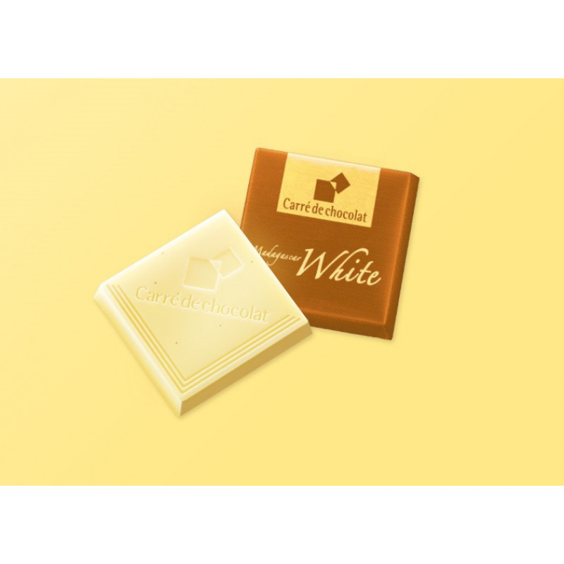 Шоколад Carre de Chocolat "Мадагаскарский белый", 87 г