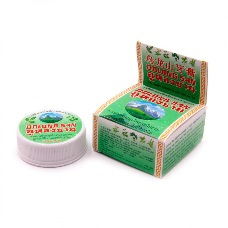 Зубная паста с экстрактом чая Улун OOLONG SAN Таиланд, 30 г
