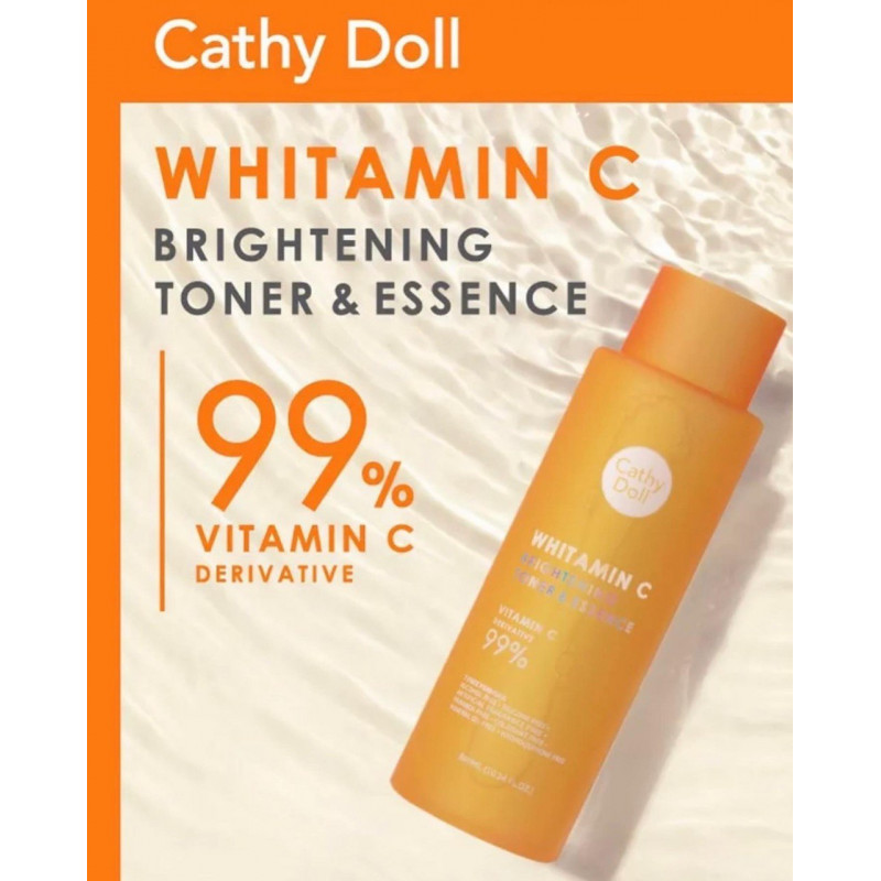 Тайский тонер эссенция с витамином С для сияния и яркости кожи Cathy Doll, 300 мл.