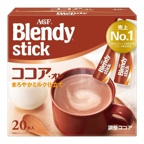 Какао с молоком и сахаром Blendy Stick, 20 стик