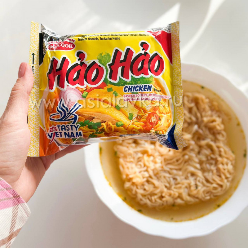 Лапша быстрого приготовления со вкусом курицы HAO HAO, Вьетнам