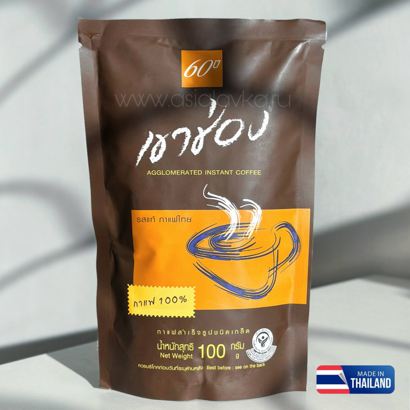 Кофе растворимый гранулированный Khao Shong Формула 1, Таиланд, 100 г