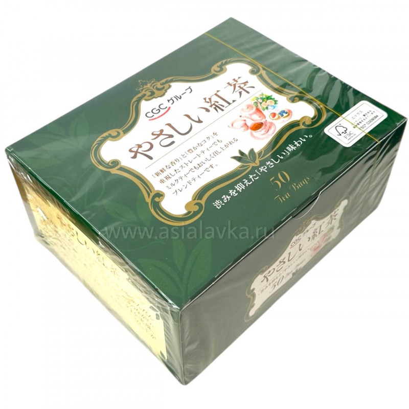 Чай черный пакетированный CGC Tea, Япония, 50 пак.