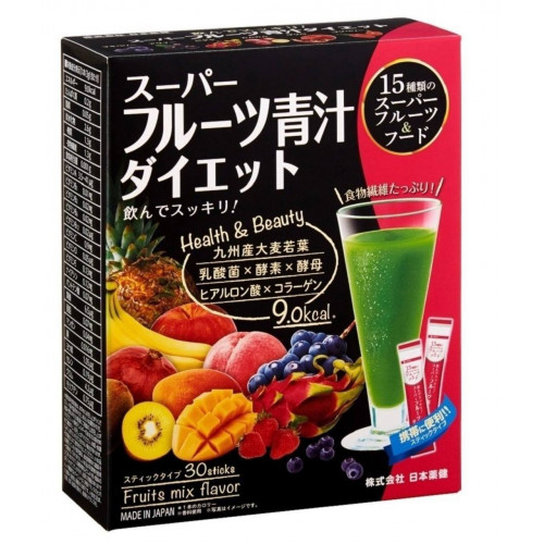 Японский напиток Аодзиру с фруктами и коллагеном, 30 саше