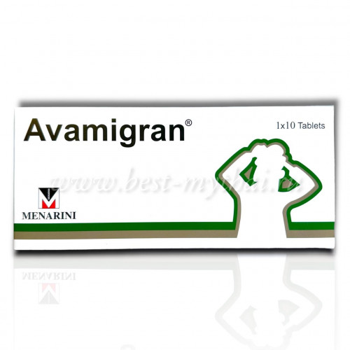 Таблетки против мигрени Avamigran №10