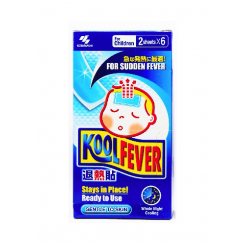 Жаропонижающий пластырь для детей от 2-х лет и старше Kool Fever, 2 шт в уп.