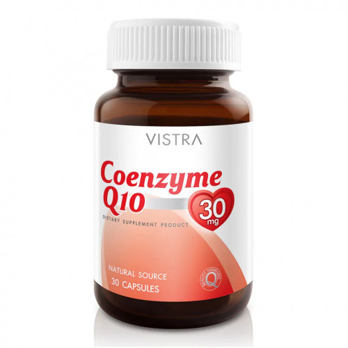 Капсулы Коэнзим Q10 Vistra Coenzyme Q10, 30 капс