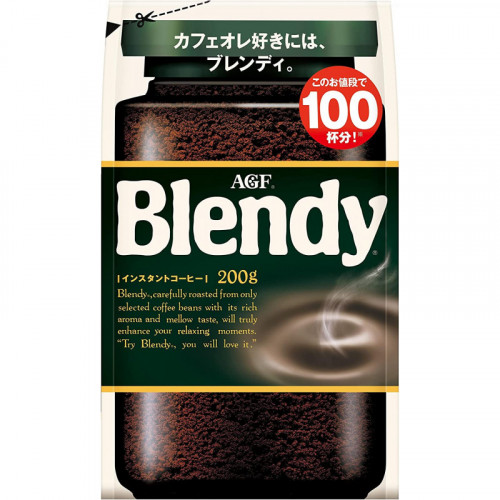 Натуральный растворимый кофе Blendy AGF, 200 г