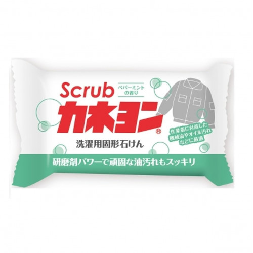 Хозяйственное мыло "Kaneyon Soap for oil stains" для выведения жирных пятен, 110 г